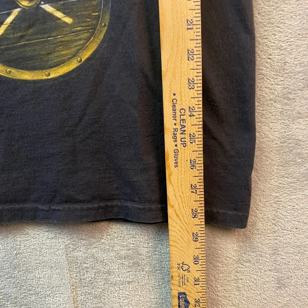 Iron Maiden Mens T-Shirt XL Black Nordic Tour 2006 Viking Tee